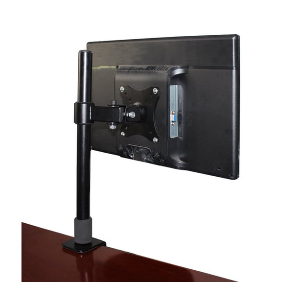 OFFIGAM Black Articulating Wall Mount TV Support with Tilt Swivel for 14 to 27 Inch LCD LED Screens