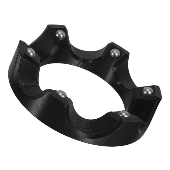 OFFIGAM Black Bowling Ball Polisher Accessory Stand with Scratch Free Non Slip Surface for Training