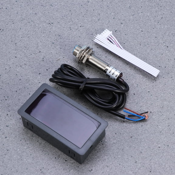 OFFIGAM LED Tachometer Gauge with Hall Proximity or for Accurate Data