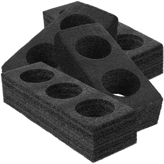 OFFIGAM 4-Pack Take Out Cup Carrier with EPE Foam Padding, Drink Holder for Beverage Containers and Cups