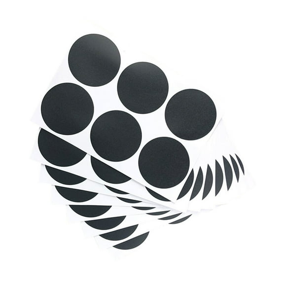 OFFIGAM Black PVC Chalkboard Stickers Labels for Easy Pantry and Kitchen Jar Identification
