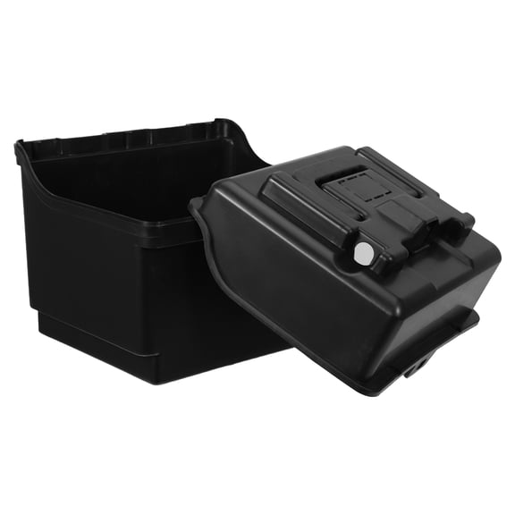 OFFIGAM Black Plastic Battery Enclosure Case with Handle for Electric Bike and Scooter Power Storage