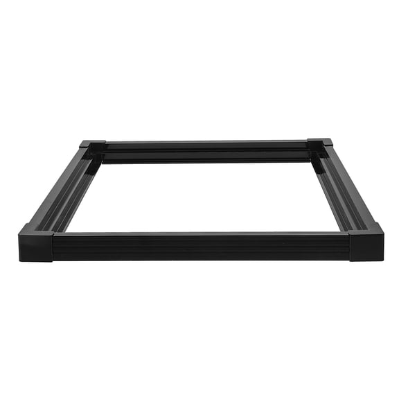 OFFIGAM Black Plastic Fish Tank Edge Protector Strip for Aquarium Decoration and Glass Edge Guard