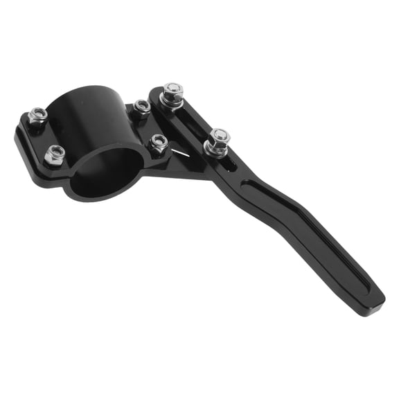 OFFIGAM Black Steering Wheel Lever Extension Metal Turn Signal Control Car Accessory