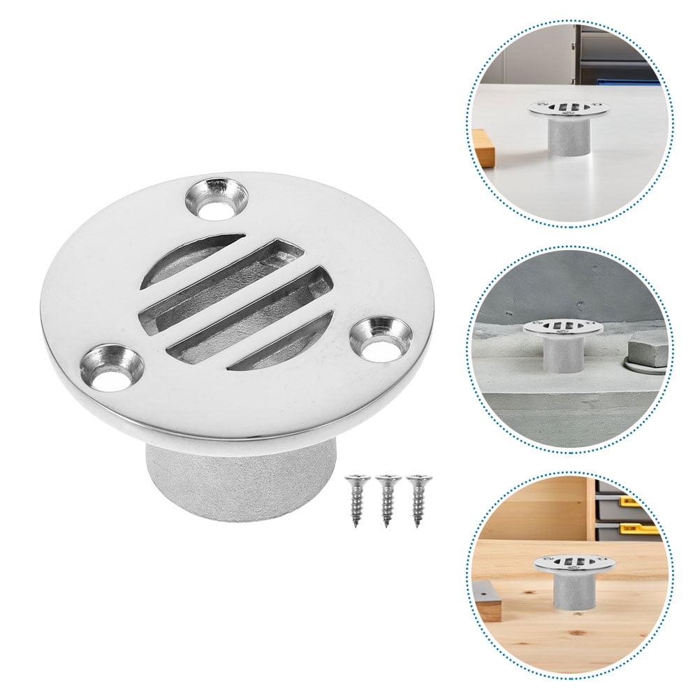 OFFIGAM Marine Stainless Steel Drain Plug Scupper, Resistant, Boat ...