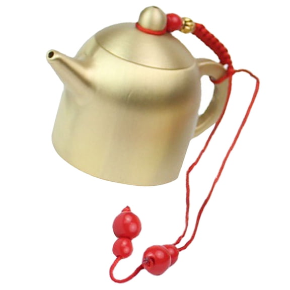 OFFIGAM Brass Crafts Mini Tea Kettle Decor for Office Use 1Pack