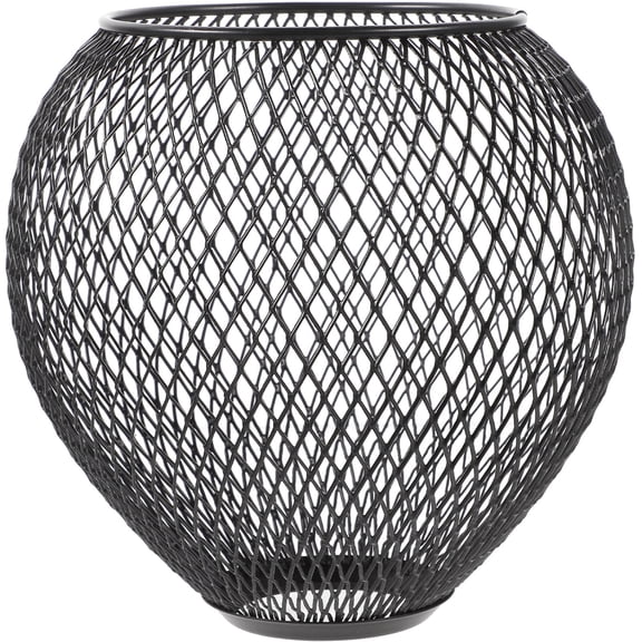 OFFIGAM Teardrop Pendant Shade Wire Black Metal 1Pack