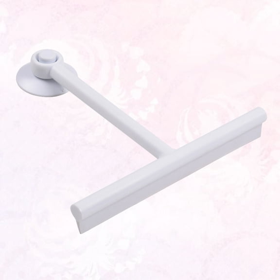 OFFIGAM Sturdy Window Glass Brush for Car Window Mirror and Bathroom Wall Cleaning White