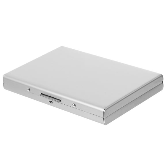 OFFIGAM Stainless Steel Card Protector Holder with , 6 Slots, Slim Wallet for Credit and ID Cards