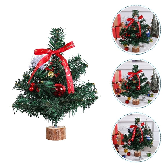 OFFIGAM Rustic Wood Tree Centerpiece Table Decorations Assorted Colors Set of 1 for Home Party Wedding