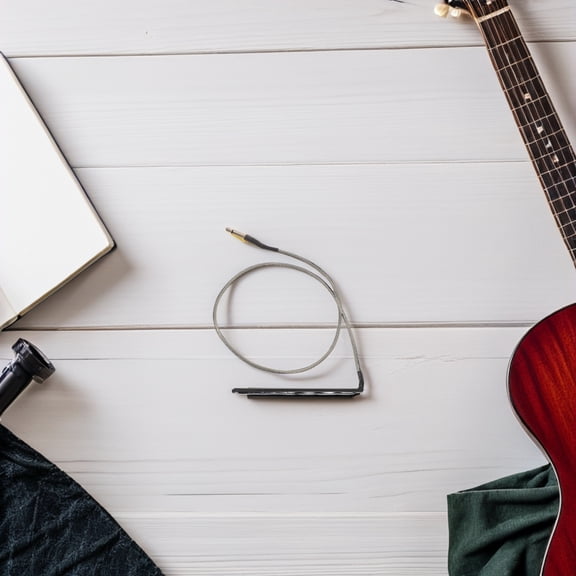 OFFIGAM Under Saddle Ceramic Piezo Acoustic Guitar Pickup with Accurate Sound for Stage Studio and Performance