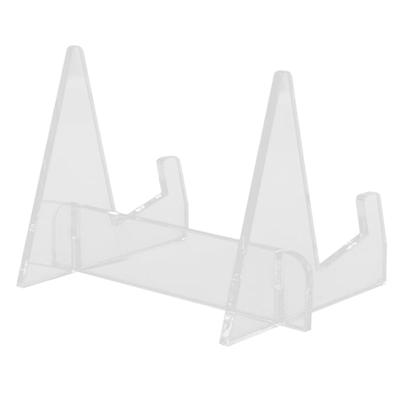 OFFIGAM Clear Acrylic Bookshelf Display Rack for Cookbooks Photo Albums and Office Use