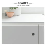 OFFIGAM Clear Transparent Wall Protector Sheet for Household Furniture, Protective Film 1 Pack