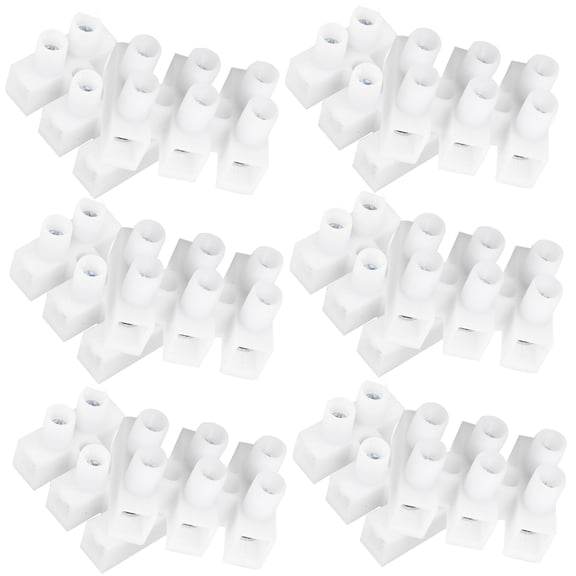 OFFIGAM 100Pcs Quick Connect Wire Connectors Silver High Conductivity Electrical Cable Connectors