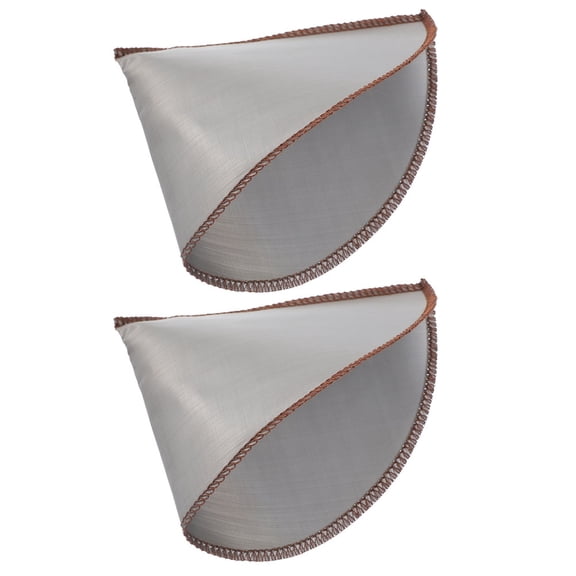 OFFIGAM 2-Pack Reusable Coffee Filter Strainers Stainless Steel 304 Easy to Clean for Coffee Brewing