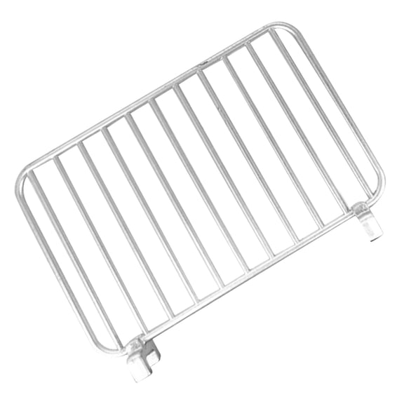 OFFIGAM Construction Site Guardrail Simulation Iron Barricade for Miniature Setup 1Pack