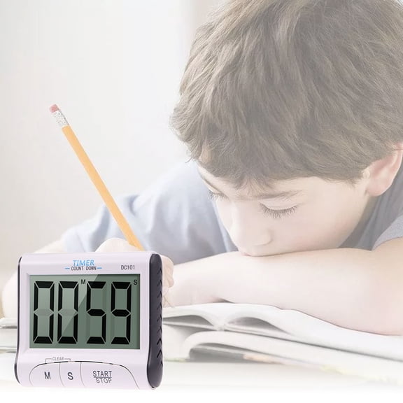 OFFIGAM Cooking Timer Clock with Minute and Second Countdown for Kitchen and Activity Scheduling, 1 Piece