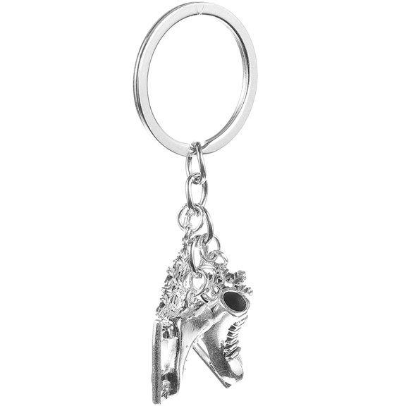 OFFIGAM Skating Keyring Zinc Alloy Fashion Keychain 1 Pack Gift for Friends Thanksgiving Holiday