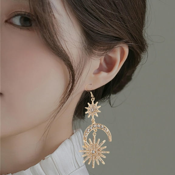 OFFIGAM Embellished Golden Hairband for Women, Party Accessories Set, Elegant Jewelry Headband for Special Occasions