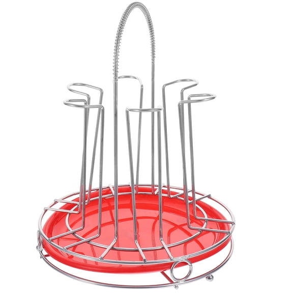 OFFIGAM Cup Storage Rack Modern Silver 1Pack