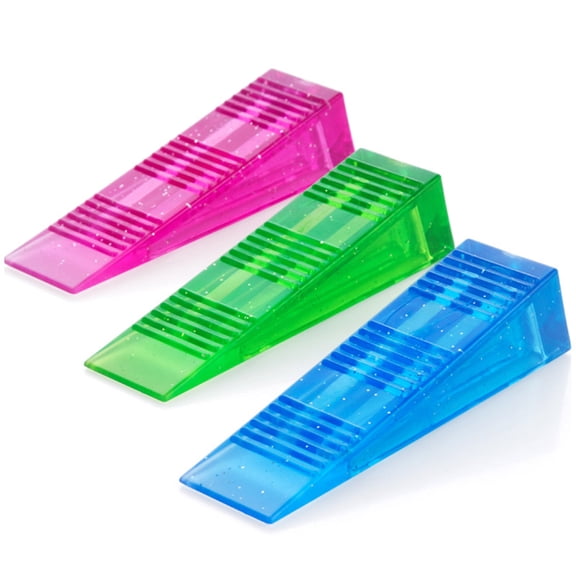 OFFIGAM Cute PVC Door Translucent Windproof Door Stop for Home Safety and Pack