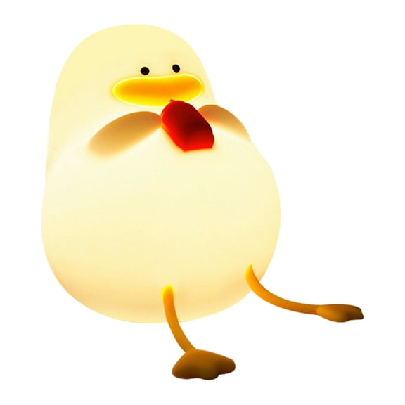 OFFIGAM Silicone Night Light with Tap Control, Warm White Lamp for Bedroom, Creates Cozy Atmosphere, Soft Glow