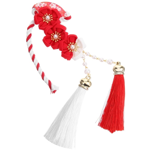 OFFIGAM Flower Hair Clip Hair Clip for Teen Girls Weddings 1Set