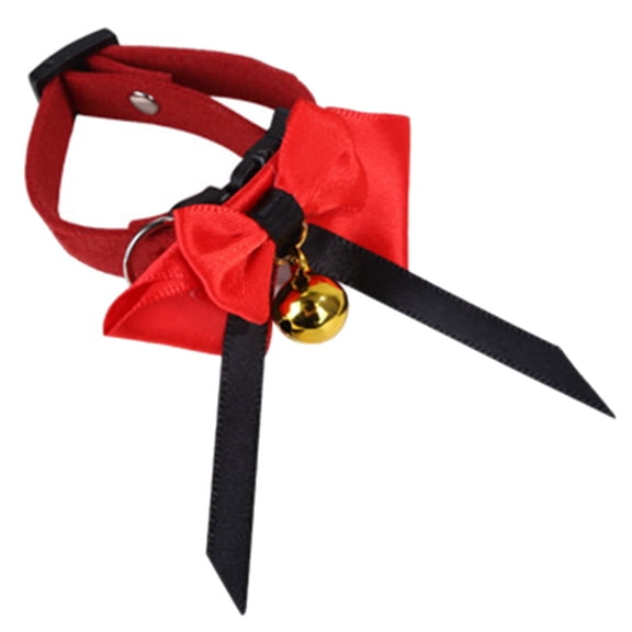 OFFIGAM Pet Neck Decoration Pet Bird Collar Red Cloth 1 Set