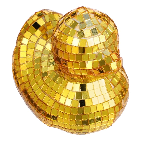 OFFIGAM Decorative Golden Glass Duck Sculpture with Reflective Mirror Finish for Living Spaces