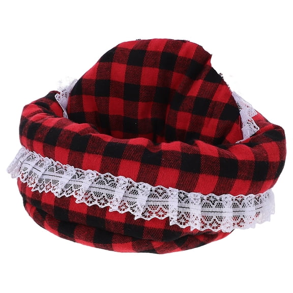 OFFIGAM Red Chinchilla House Wear-Resistant Small Animal Cage Accessories