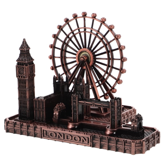 OFFIGAM Desktop Collectible London Tower Bridge Model Alloy Souvenir For London Enthusiasts 1Pack