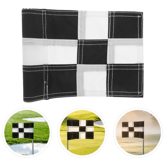 OFFIGAM Detachable Golf Putting Flags with Stable Pole Attachment for Outdoor Practice Yard