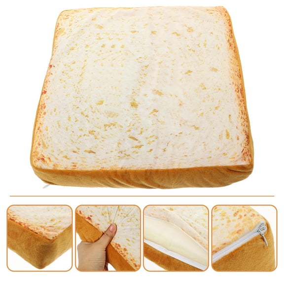 OFFIGAM Toast Shape Pet Sleeping Mat Cushion with Multi Elastic Sponge Comfortable for Dogs and Cats