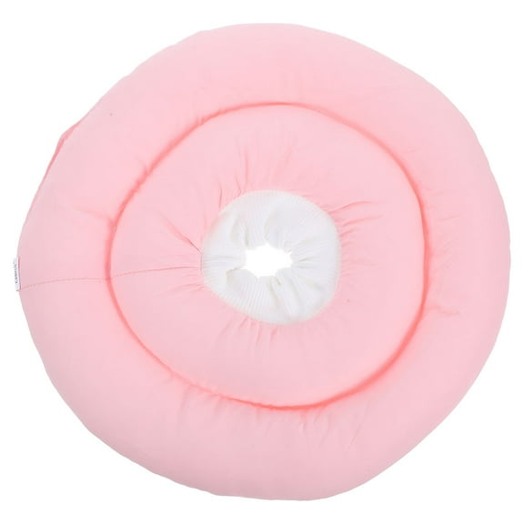 OFFIGAM Inflatable Collar for Dogs After Surgery Elizabethan Collar Cloth Pink 1Set