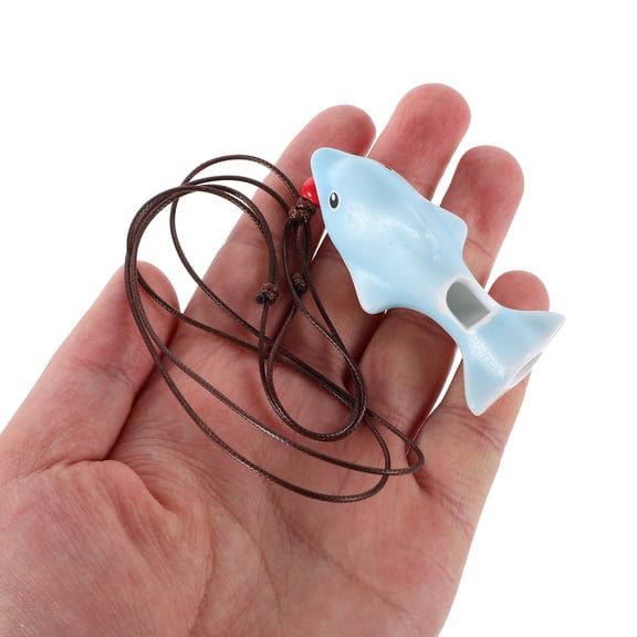 OFFIGAM Dolphin Shaped Noise Maker Party Favors, Fun Noisemaker Toy for Birthday Celebrations, 1 Piece