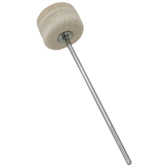OFFIGAM Felt Bass Drum Pedal Beaters Multi-Pack Replacement Parts for Drummers and Percussion Players