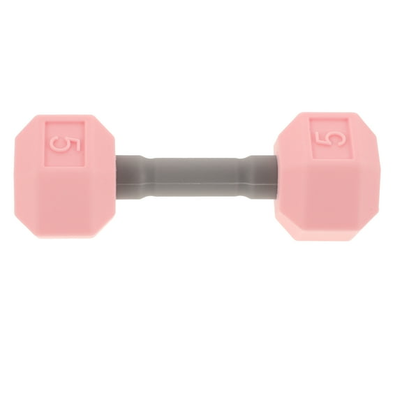 OFFIGAM Dumbbell Set Weight Set Pink Weight Set Silicone Adjustable 1Set Standalone Activity