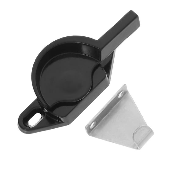 OFFIGAM Durable Aluminum Sliding Window Latch Lock Black for Casement and Sliding Door Protection