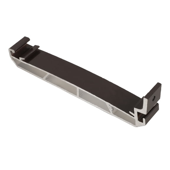 OFFIGAM Durable Dark Brown Aluminum Alloy Gutter Hanger Bracket for Daily Use with Ample Quantity Available