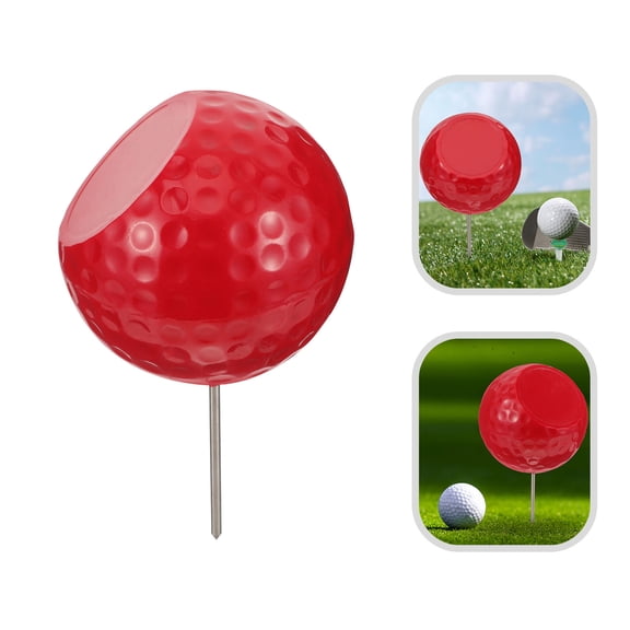 OFFIGAM Metal Golf Marker and Tee Marker, 1 Pack, Golf Accessories for Course Play