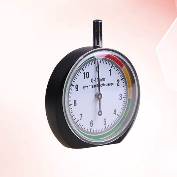 OFFIGAM Multi-Color Tire Tread Depth Gauge for Cars with Clear Numbers, Compact Size, Easy-to-Use and Accurate Measurement Tool