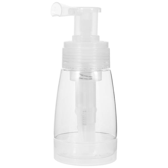 OFFIGAM Mini Powder Dispenser Spray Bottle Transparent PET Portable Refillable Cosmetic Container 1 Piece