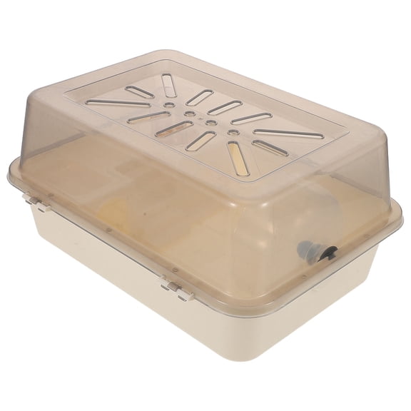 OFFIGAM 5-Pack Plastic Hamster Cages with Spacious Design for Dwarf Hamsters, Portable Outdoor Carrying Cases