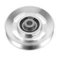 thumbnail image 1 of OFFIGAM Easy Install Aluminum Alloy Pulley Wheel Silver Fitness Equipment Support Pulley, 1 of 8