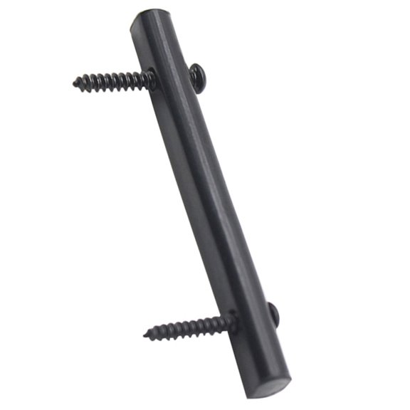 OFFIGAM Black Metal Electric Guitar String Tension Bar with Screws Accessory Set