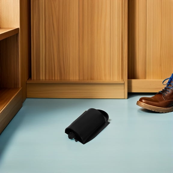 OFFIGAM Shoe Polishing Accessories Set with Black Plastic Polisher Parts for Shoe Care and Maintenance