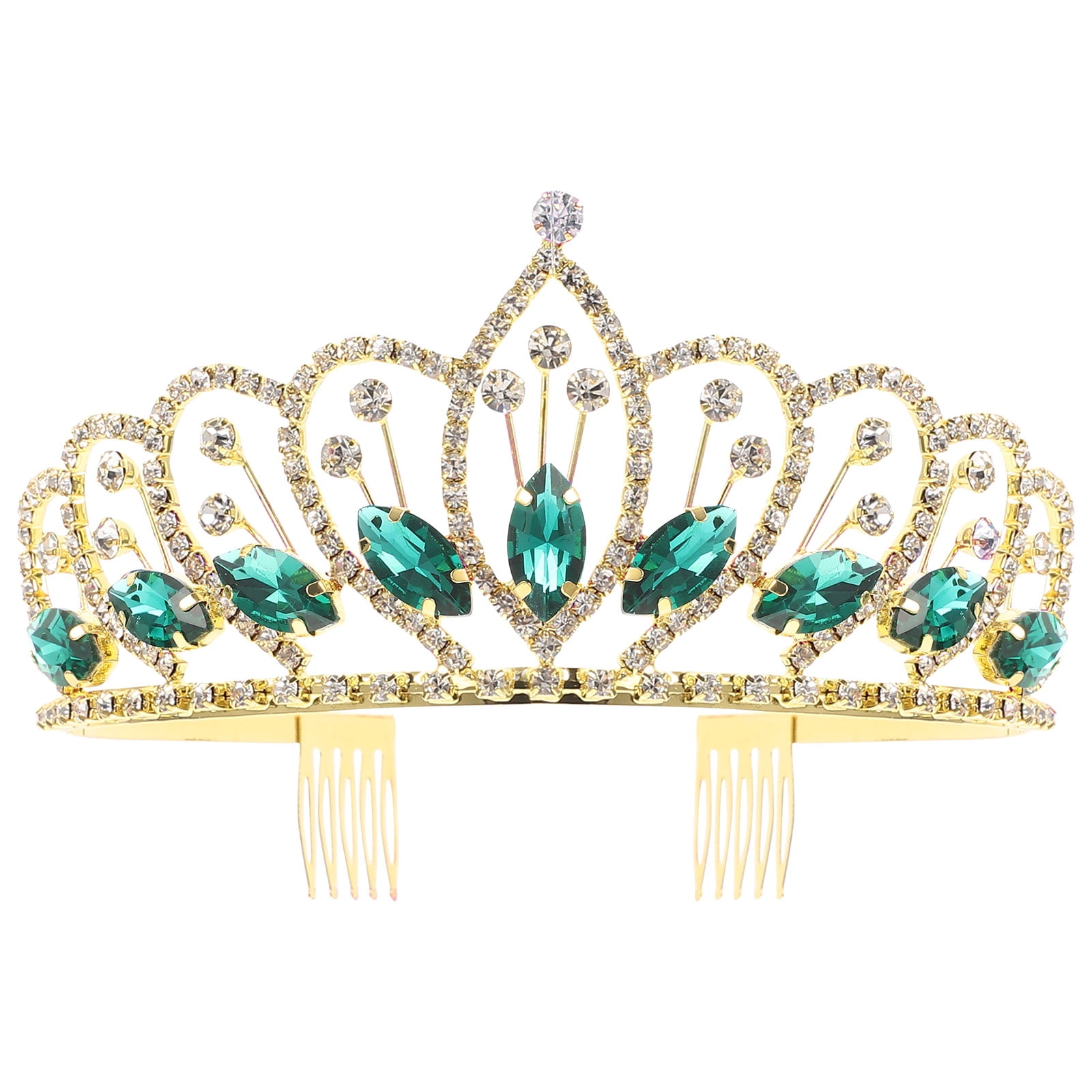 Elegant Green Rhinestone Headband Amazon.com : WantGor Pearl Knotted Headband, Women  main image 3