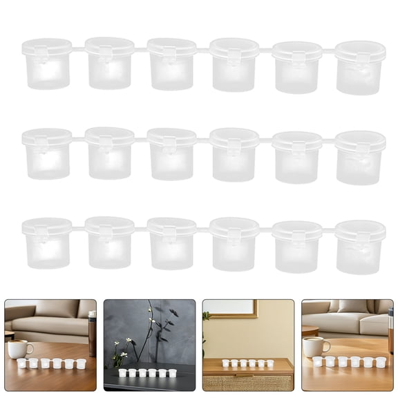 OFFIGAM 8-Piece Plastic Watercolor Paint Set Lightweight and Portable for Art Projects and Painting