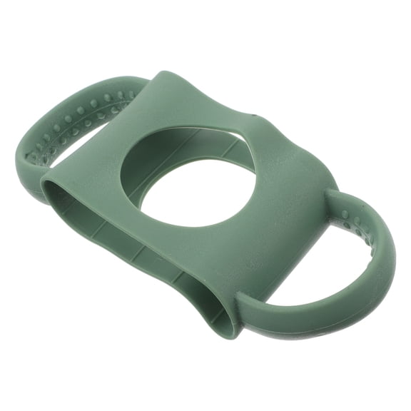 OFFIGAM Ergonomic Baby Feeding Bottle Grip For Toddlers In Dark Green 1Pack