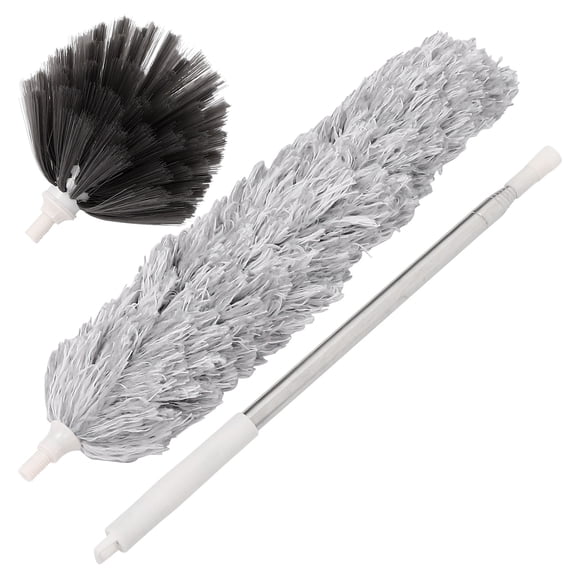 OFFIGAM Telescoping Extension Pole Fiber Duster for Ceiling, Wall and High Reach Dust Removal Cleaning Tool